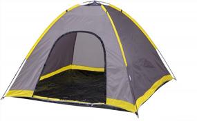 img 3 attached to 2-3 Person Camping Tent | Lightweight, Heavy Duty | Weather & Flame Resistant Outdoor Hiking Gear | Fast & Easy Set-Up | 7'X7' Floor, 51" Peak Height
