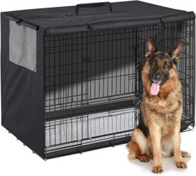 img 4 attached to Inches Durable Kennel Double Universal