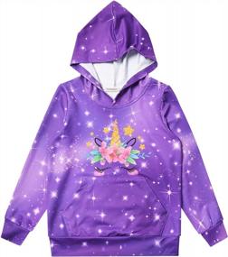 img 4 attached to Kids' Novelty Hoodies: Perfashion'S Pullover Sweatershirts For Ages 4-13 Years