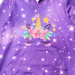 img 1 attached to Kids' Novelty Hoodies: Perfashion'S Pullover Sweatershirts For Ages 4-13 Years