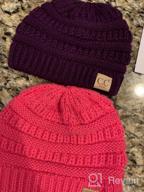 img 1 attached to ⚓ Boys' Chunky Stretchy Slouch Beanie Hat - Accessories in Hats & Caps review by Muhamed Hogan