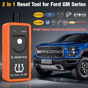 img 2 attached to KINGBOLEN EL-50448 Plus TPMS Relearn Tool: Reset Ford GM Tire Pressure Monitor Sensors For F150/Focus/Lincoln/Buick/Cadillac Vehicles