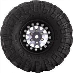 img 1 attached to Upgrade Your Crawler With INJORA 1.0 Mud Terrain Tires For SCX24, Gladiator, Bronco, B17 & More!