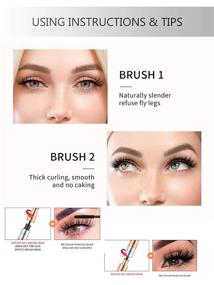 img 2 attached to 🌿 Thrive Natural Lengthening Thickening Mascara: Unlock Your Lashes' Full Potential