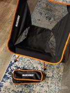 img 1 attached to Ultralight Folding Camping Chair By MARCHWAY - Heavy Duty Portable Compact For Outdoor Adventures! review by Elijah Balzarini