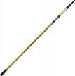 ettore 42108 2 section extension pole, 8-feet,gold, black logo
