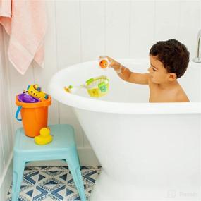 img 1 attached to 🌟 Glowing Star Munchkin: Bath Toy for Babies and Toddlers (Glow in The Dark)