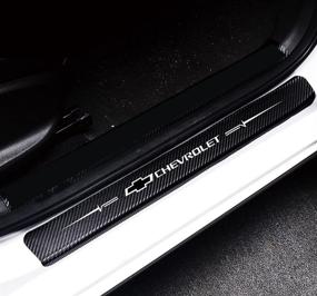 img 1 attached to MAXDOOL Protector Reflective Chevrolet Silverado Interior Accessories