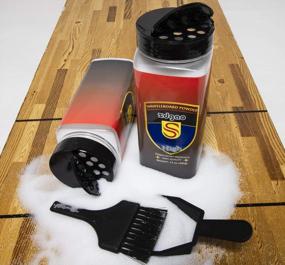 img 3 attached to Enhance Your Shuffleboard Game With YDDS Shuffleboard Sand - 2 Cans (2X14 Oz) Of Premium Shuffleboard Wax, Mini Dustpan, And Mini Brush Included
