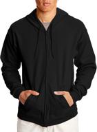 hanes full zip eco smart athletic sweatshirts logo