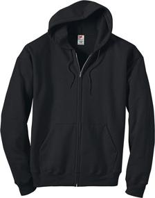 img 1 attached to Hanes Full Zip Eco Smart Athletic Sweatshirts