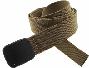 img 4 attached to Thomas Bates Hiker Belt Black Men's Accessories and Belts