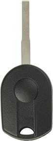 img 2 attached to Enhance Your Ford Fiesta's Security with Keyless2Go Uncut Remote Head Key Fob Replacement (OUC6000022 Compatible)