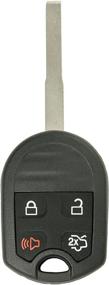 img 3 attached to Enhance Your Ford Fiesta's Security with Keyless2Go Uncut Remote Head Key Fob Replacement (OUC6000022 Compatible)