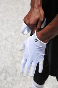 img 1 attached to EliteTek RG-14: Youth Football Gloves - No Wrist Strap, Superior Fit & Easy Slip-On Design for Kids