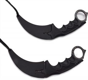 img 2 attached to 2-Pack Karambit Knife Set - Stainless Steel Camping Hunting/Tactical Knives For CS-GO, Hunting & Camping.