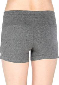 img 1 attached to Women'S SERENITA High Waist Workout Shorts: Sweatpants, Biker Pants & More For Active Tummy Control!