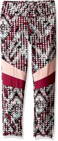 img 1 attached to Marika Girls Little Active Heather Girls' Clothing ~ Leggings