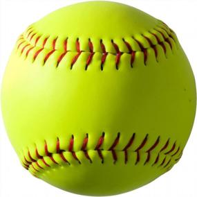 img 1 attached to Cork-Core Fast-Pitch Softballs By PHINIX - Ideal For Practice And Competitive Games