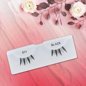 img 1 attached to Enhance Your Look With Ardell Accent Lashes 311 - Pack Of 4