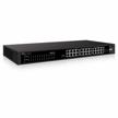 power up your network with utt 1242gp 24 port gigabit poe switch - 802.3af/at compliant - ideal for ip cameras & aps logo
