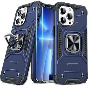 img 4 attached to JAME For IPhone 13 Pro Max Case With 2PCS Tempered-Glass Screen Protectors