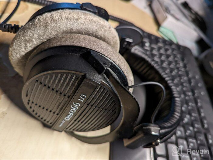 img 2 attached to Beyerdynamic DT 990 PRO 250 Ohm Studio Headphones (Ninja Black, Limited Edition) + 4-Channel Headphone Amplifier Bundle - Ultimate Audio Experience! review by Hoon Alvin ᠌