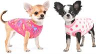 🐶 small dog sweaters for chihuahuas - cozy fleece clothes - xxs~s winter warm puppy sweaters boys girls - tiny dog outfits for teacup yorkie puppies - extra small breed costume (xx-small) логотип