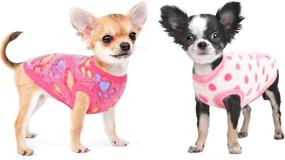 img 4 attached to 🐶 Small Dog Sweaters for Chihuahuas - Cozy Fleece Clothes - XXS~S Winter Warm Puppy Sweaters Boys Girls - Tiny Dog Outfits for Teacup Yorkie Puppies - Extra Small Breed Costume (XX-Small)