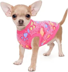 img 2 attached to 🐶 Small Dog Sweaters for Chihuahuas - Cozy Fleece Clothes - XXS~S Winter Warm Puppy Sweaters Boys Girls - Tiny Dog Outfits for Teacup Yorkie Puppies - Extra Small Breed Costume (XX-Small)