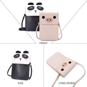 img 2 attached to 👜 Compact Women's Crossbody Bag: Stylish Cell Phone Purse Wallet – Must-Have Smartphone Bag!