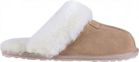 img 3 attached to Women'S Sheepskin Tahoe Slippers By SLPR - Comfort & Style Combined!