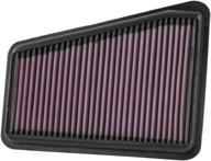 performance boosting k&amp;n engine air filter: premium, washable 🚀 replacement filter for 2018-2019 genesis/kia (g70, stinger) – model 33-5067 логотип