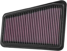 img 4 attached to Performance Boosting K&amp;N Engine Air Filter: Premium, Washable 🚀 Replacement Filter for 2018-2019 GENESIS/KIA (G70, Stinger) – Model 33-5067