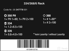 img 3 attached to 🔧 Wera Screwdriver Set Laser Tip - 6 Piece (5347778001)