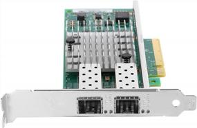 img 2 attached to Vogzone For Intel X520-DA2/X520-SR2 10GbE Converged Network Card Dual SFP+ Port PCI-E X8 With Intel 82599ES Chip