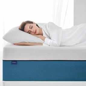 img 4 attached to Molblly Queen Size Mattress, 10 Inch Cooling-Gel Memory Foam Mattress In A Box, Fiberglass Free,Breathable Bed Mattress For Cooler Sleep Supportive & Pressure Relief， 60" X 80" X 10