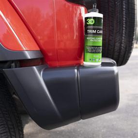 img 1 attached to Revive Your Car's Exterior with 3D Trim Care: Restoring & Renewing Faded & Dull Plastic, Rubber, Trim, Bumpers for Long-Lasting Shine & Protection (16oz)