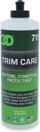 revive your car's exterior with 3d trim care: restoring & renewing faded & dull plastic, rubber, trim, bumpers for long-lasting shine & protection (16oz) logo