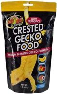 🦎 zoo med crested gecko food - tropical fruit blend - 1 lb логотип