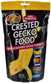img 1 attached to 🦎 Zoo Med Crested Gecko Food - Tropical Fruit Blend - 1 lb