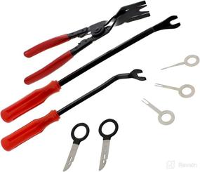 img 2 attached to ABN Auto Door Panel Removal Tool Kit - 19-Piece Set for Easy Trim and Windshield Removal