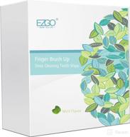 🧼 convenient and flavorful cleaning with ezgo 100pcs cleaning finger flavor" logo