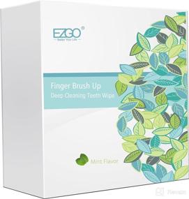 img 4 attached to 🧼 Convenient and Flavorful Cleaning with EZGO 100Pcs Cleaning Finger Flavor"