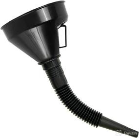 img 4 attached to 🌬️ Versatile Wide Mouth Fuel Funnel with Flexible Extension Nozzle and Handle – Ideal for Water, Gasoline, Coolant, Transmission, and Engine Oil