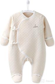 img 4 attached to COBROO Pajamas Footies Sleepwear Mittens Apparel & Accessories Baby Boys ~ Clothing