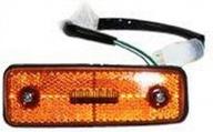 🚗 enhance safety with tyc 18-1153-40: toyota driver side replacement side marker lamp logo