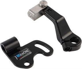 img 1 attached to 🔧 NICECNC Black One Finger Clutch Actuator Arm Lever for KTM 790 & 890 Duke/Adventure/R 2018-2022: A Reliable Upgrade