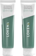 naturally powerful: lokena sls free toothpaste with triclosan-free formula logo