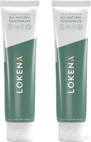 img 4 attached to Naturally Powerful: Lokena SLS Free Toothpaste with Triclosan-Free Formula